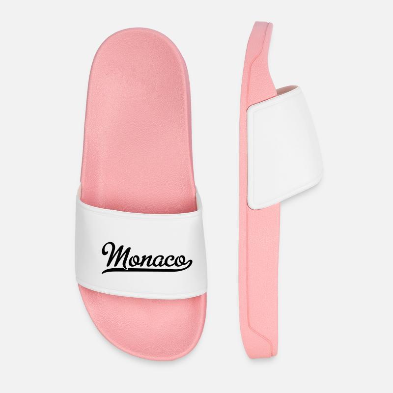 Monaco - Männer Badelatschen - Hellrosa
