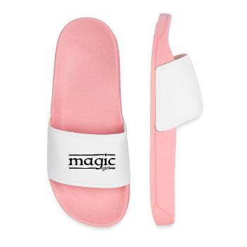 magic girl - magisches, zauberhaftes Mädchen - Männer Badelatschen - Hellrosa - Vorne
