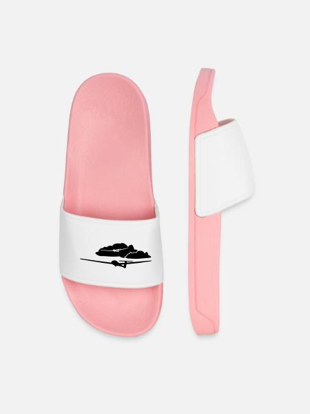Glider Glider Glider Pilot Pilot - Men’s Pool Sliders - light pink