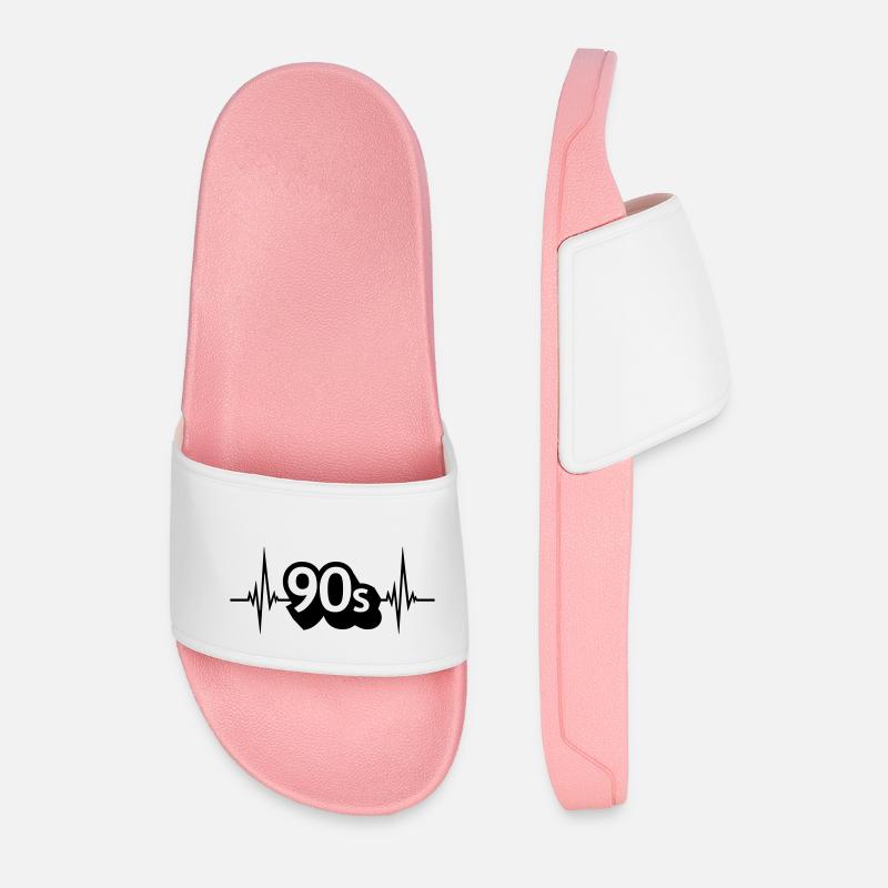 Puls 90s Kid - Männer Badelatschen - Hellrosa