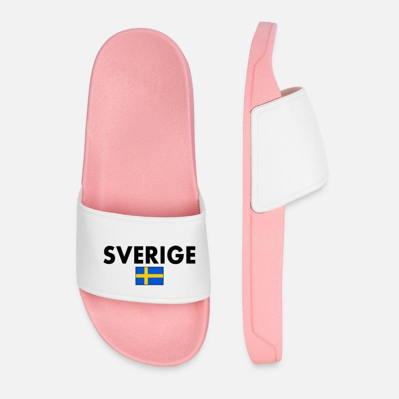 Sverige - Männer Badelatschen - Hellrosa