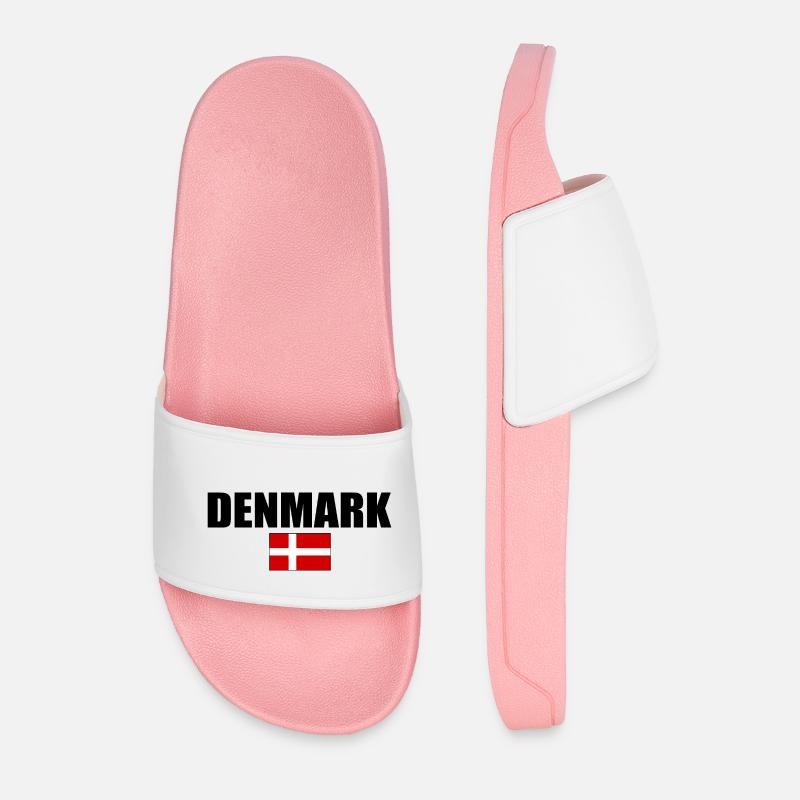 Dänemark - Männer Badelatschen - Hellrosa