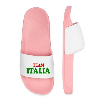 Team italia - Men’s Pool Sliders - light pink - Front