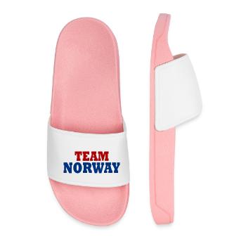 Team norway - Männer Badelatschen - Hellrosa - Vorne