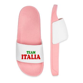 Team italia - Men’s Pool Sliders - light pink - Front