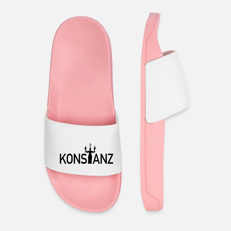 Constancy - Men’s Pool Sliders - light pink