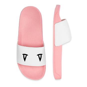 cool 2 vampire zaehne tranchant déguisement - Claquettes Homme - rose clair - Devant