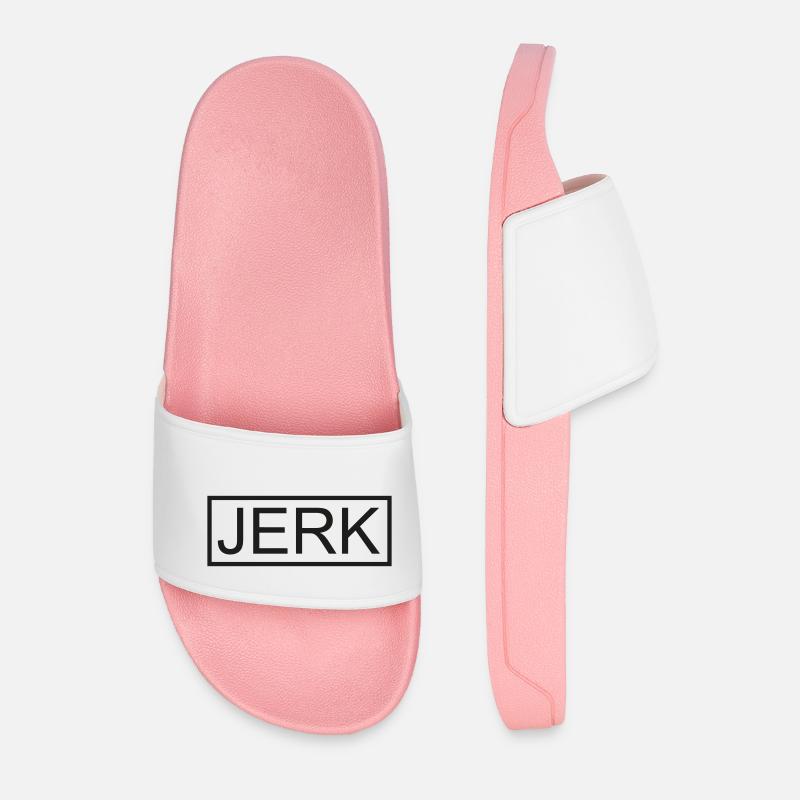 Jerk - Männer Badelatschen - Hellrosa