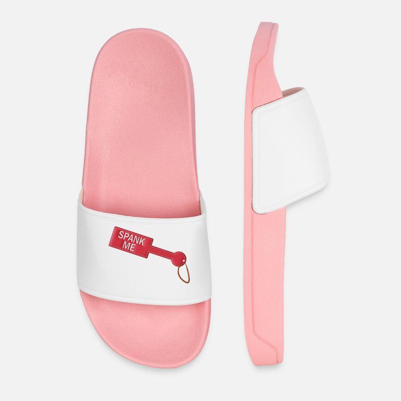Spank Me Paddle - Männer Badelatschen - Hellrosa