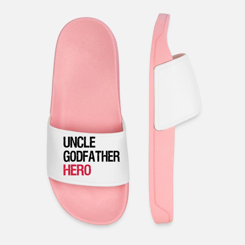 Onkel - Männer Badelatschen - Hellrosa