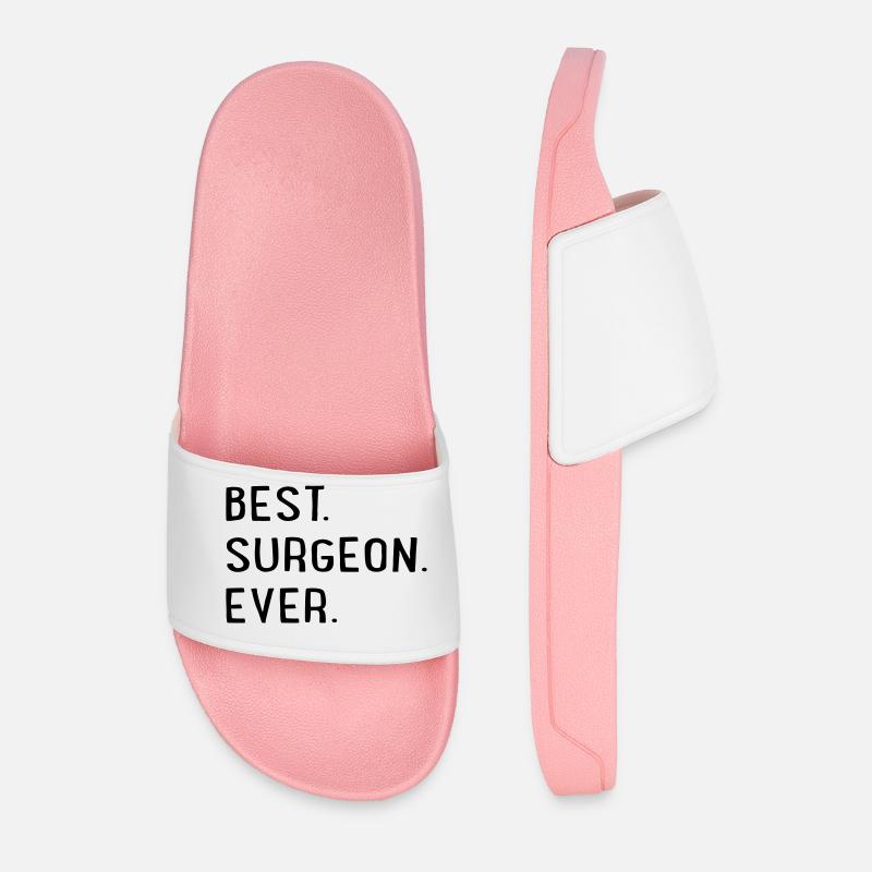 Bester Chirurg - Männer Badelatschen - Hellrosa