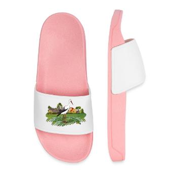 Cigogne - Claquettes Homme - rose clair - Devant