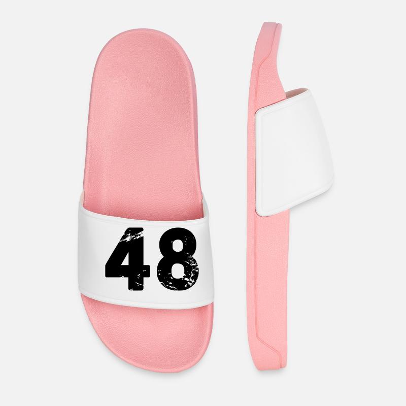 48 - Men’s Pool Sliders - light pink