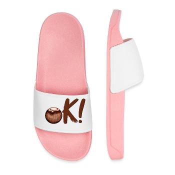 OK Noix de Noix de Noix de Jour - Claquettes Homme - rose clair - Devant
