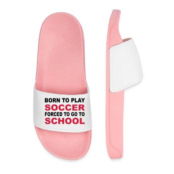 2541614 11660931 soccer - Claquettes Homme - rose clair - Devant