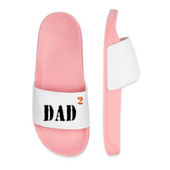 DAD - Men’s Pool Sliders - light pink - Front