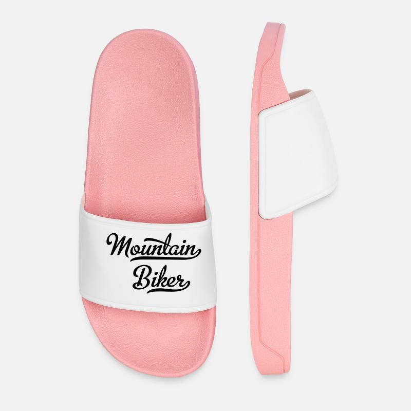 Mountain Biker - Männer Badelatschen - Hellrosa