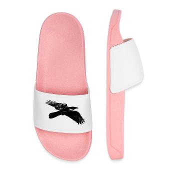 Raven - Men’s Pool Sliders - light pink - Front