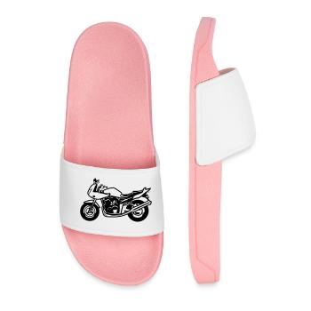 Moto vélo nu SportTouring - Claquettes Homme - rose clair - Devant