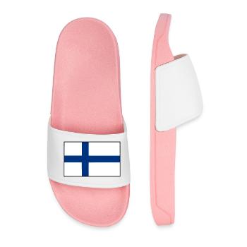 Finnland - Männer Badelatschen - Hellrosa - Vorne
