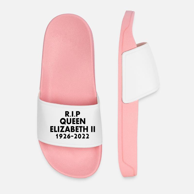 Queen elizabeth - Männer Badelatschen - Hellrosa