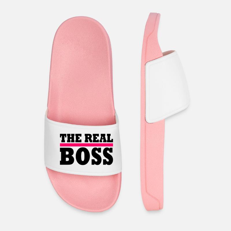 The real boss - Männer Badelatschen - Hellrosa