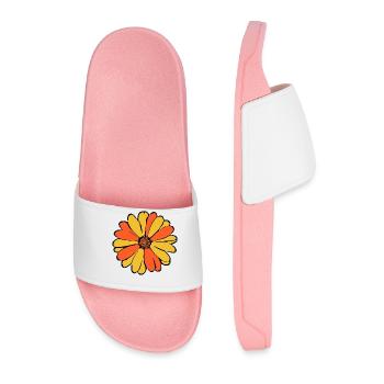 Mother's Day Gift Mother's Day Gift Idea - Men’s Pool Sliders - light pink - Front