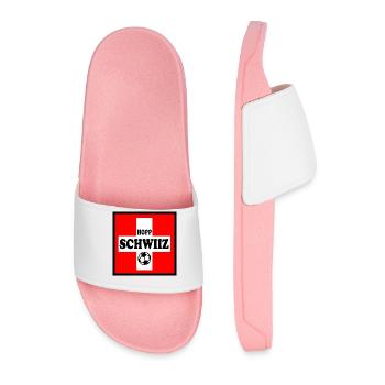 Suisse - Claquettes Homme - rose clair - Devant