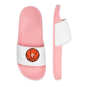 Basketball / Basketball / Basktet-Ball / Sports - Men’s Pool Sliders - light pink - Front