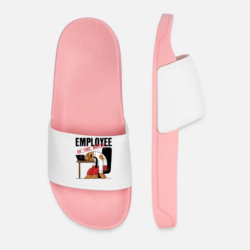 MÅNEDENS MEDARBEJDER - Badesandaler til mænd - petal pink