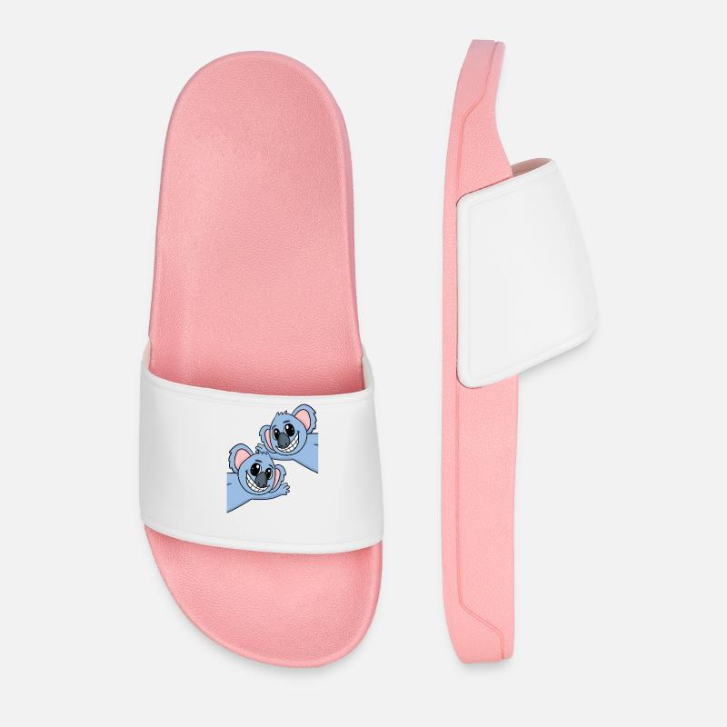 Koala Koalas - Men’s Pool Sliders - light pink