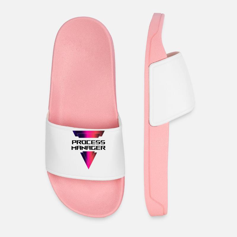 PROCESS Manager - Männer Badelatschen - Hellrosa