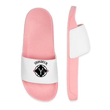 Slinger Emblem - Men’s Pool Sliders - light pink - Front