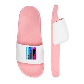Chinchilla - Men’s Pool Sliders - light pink - Front