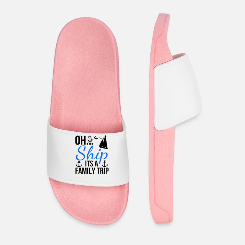 Boot - Männer Badelatschen - Hellrosa