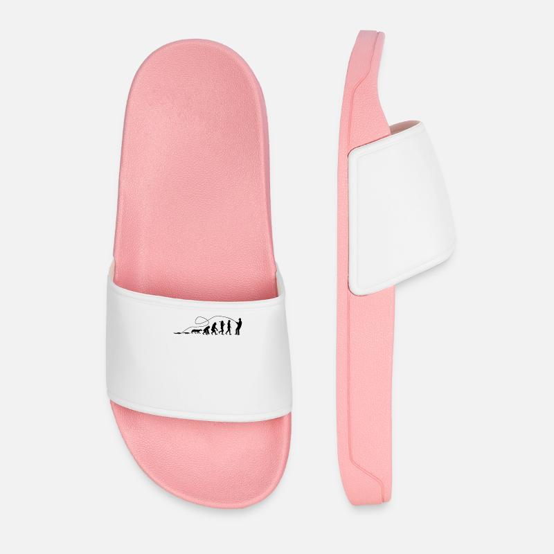 Evolution Angler TShirt - Men’s Pool Sliders - light pink