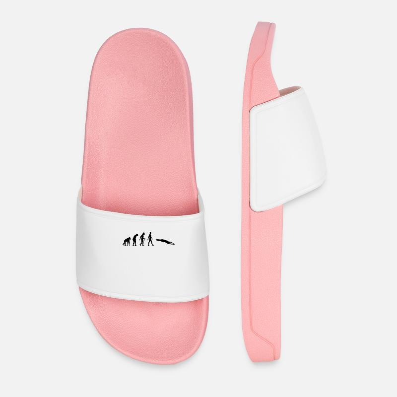 Evolution swimming - Men’s Pool Sliders - light pink