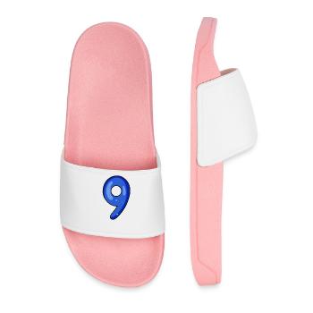 9 - Men’s Pool Sliders - light pink - Front