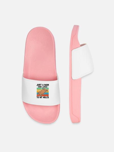 Cornhole - Claquettes Homme - rose clair