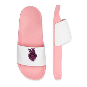 Déesse viking de l’amour Freya - Claquettes Homme - rose clair - Devant