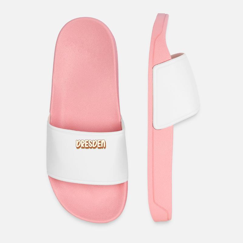 Dresdnerin Dresdner Dresden - Men’s Pool Sliders - light pink