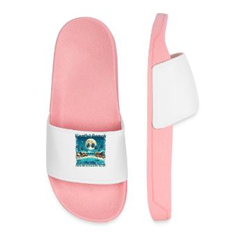 Reethi Beach Maldives Night - Men’s Pool Sliders - light pink - Front