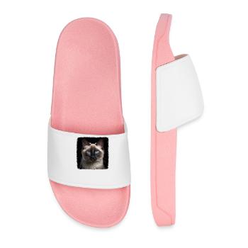 Chat balinais Balinesenkatze - Claquettes Homme - rose clair - Devant