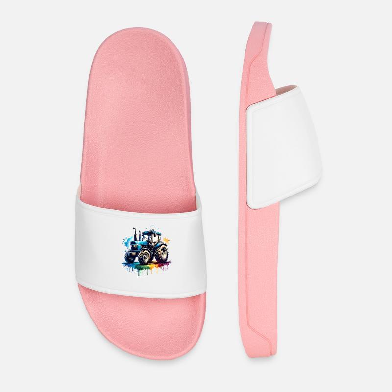 Tractor - Men’s Pool Sliders - light pink