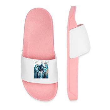 Parkour - Men’s Pool Sliders - light pink - Front