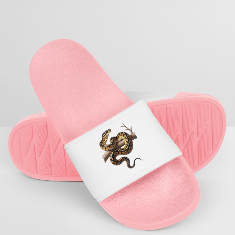 Roi Python Serpents Amoureux Terrarium Python Claquettes Homme