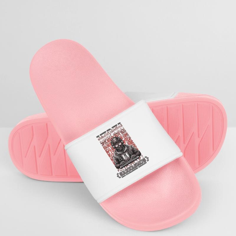 Je parle HTML, Python et sarcasme Claquettes Homme