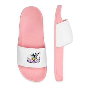 Dream Fairy - Men’s Pool Sliders - light pink - Front