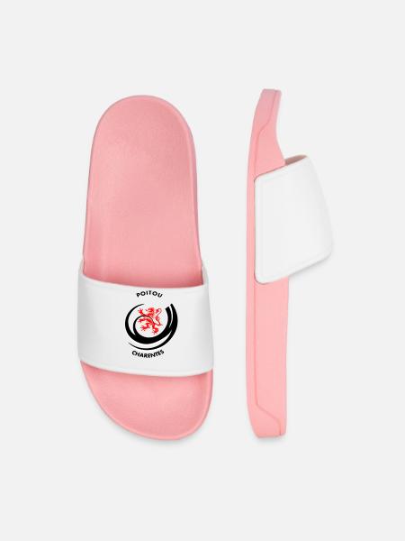Emblem Poitou Charentes - Men’s Pool Sliders - light pink