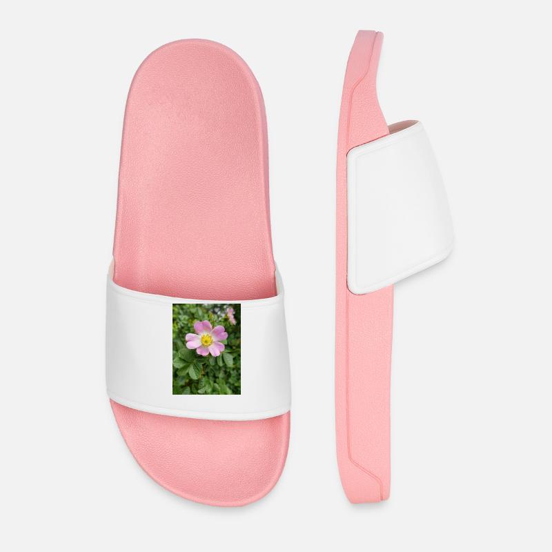 sweet briar auch eglantine rose Weinrose - Männer Badelatschen - Hellrosa
